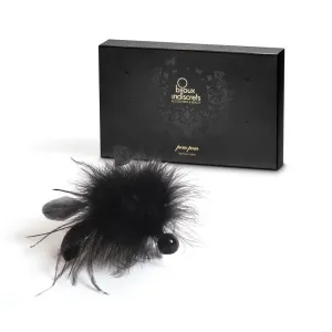 Bijoux Indiscrets Pom Pom Black Feather Tickler