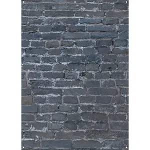 X-Drop Canvas Backdrop - Old Brick Wall (5' x 7')